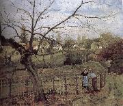 Camille Pissarro fence Germany oil painting artist